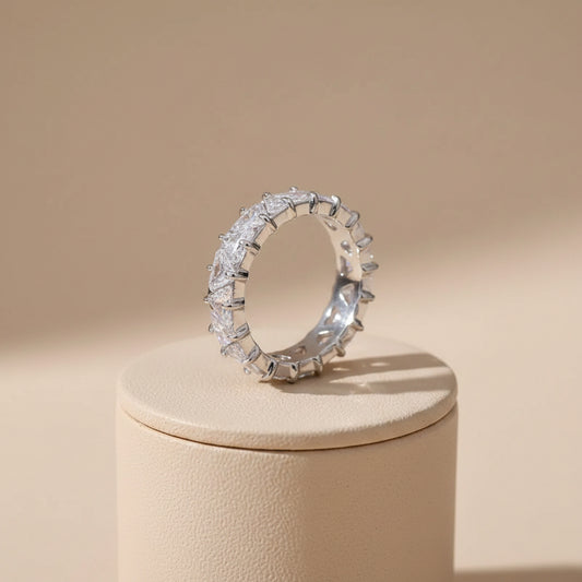 Celeste Crystal Eternity Ring