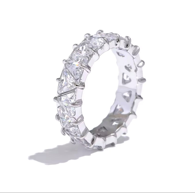 Celeste Crystal Eternity Ring