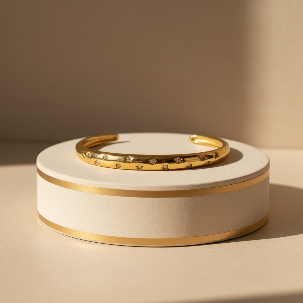 Star Detail Bangle
