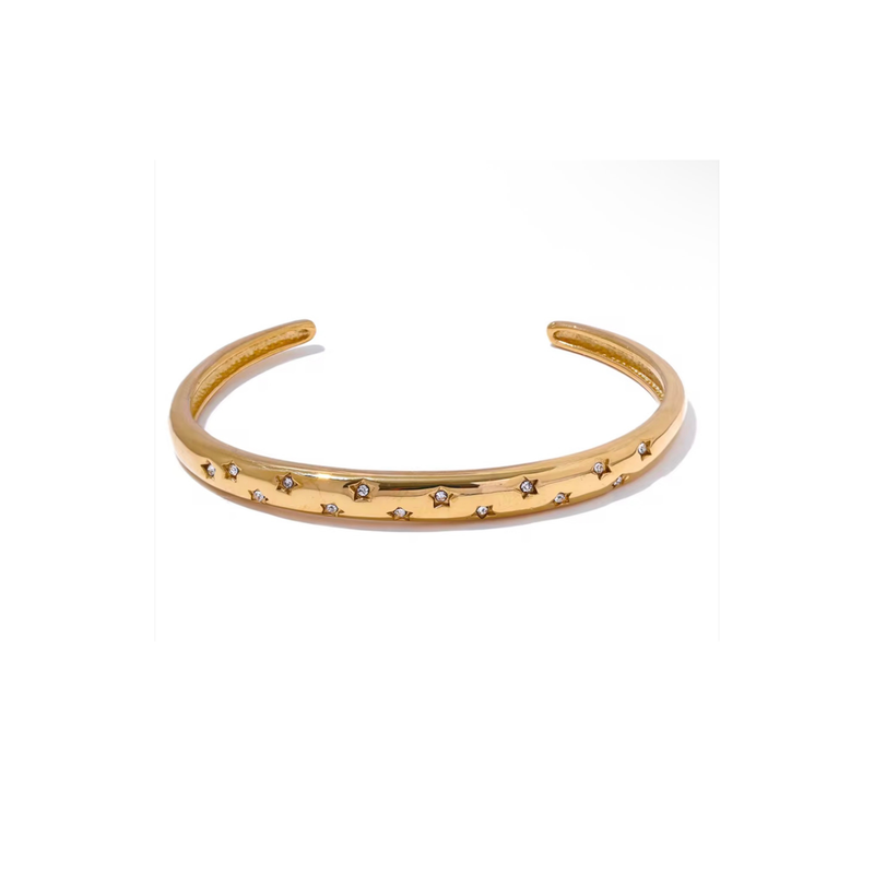 Star Detail Bangle