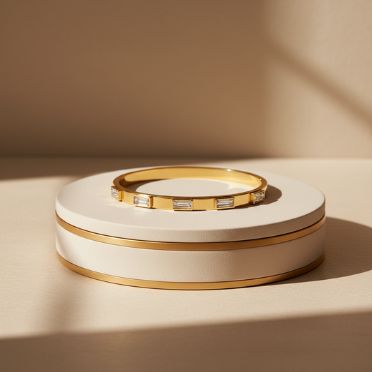 Baguette Pavé Bangle