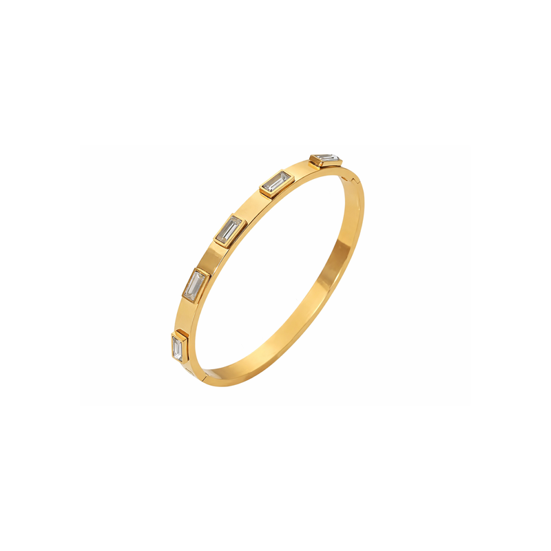 Baguette Pavé Bangle