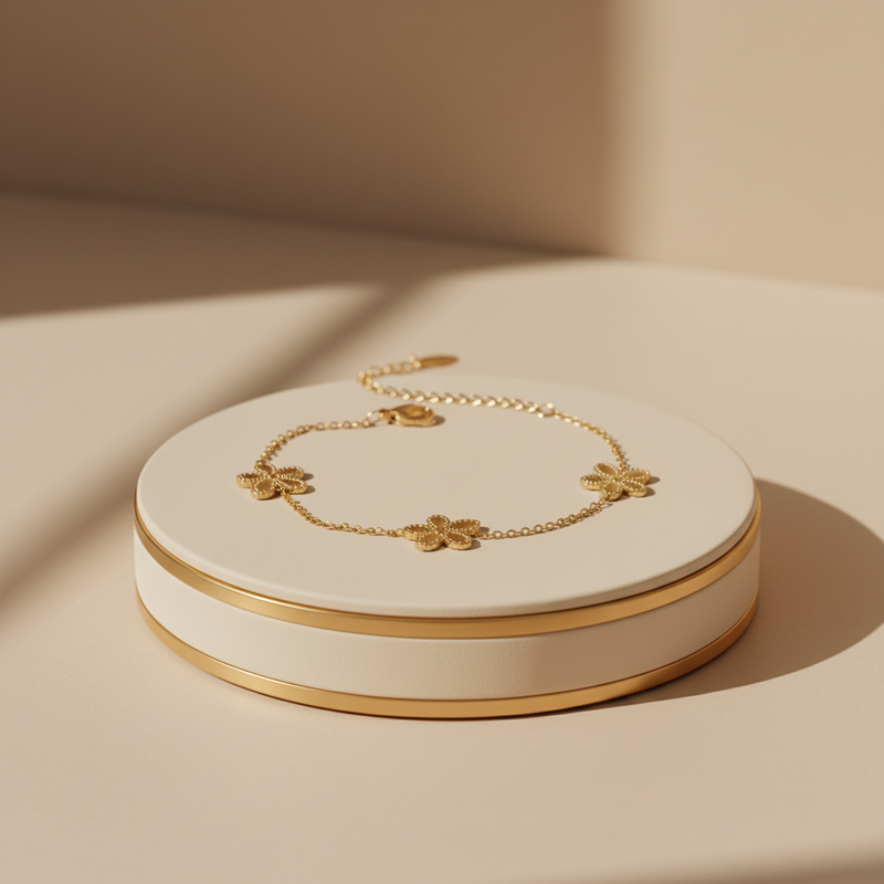 The Floral Chain Bracelet