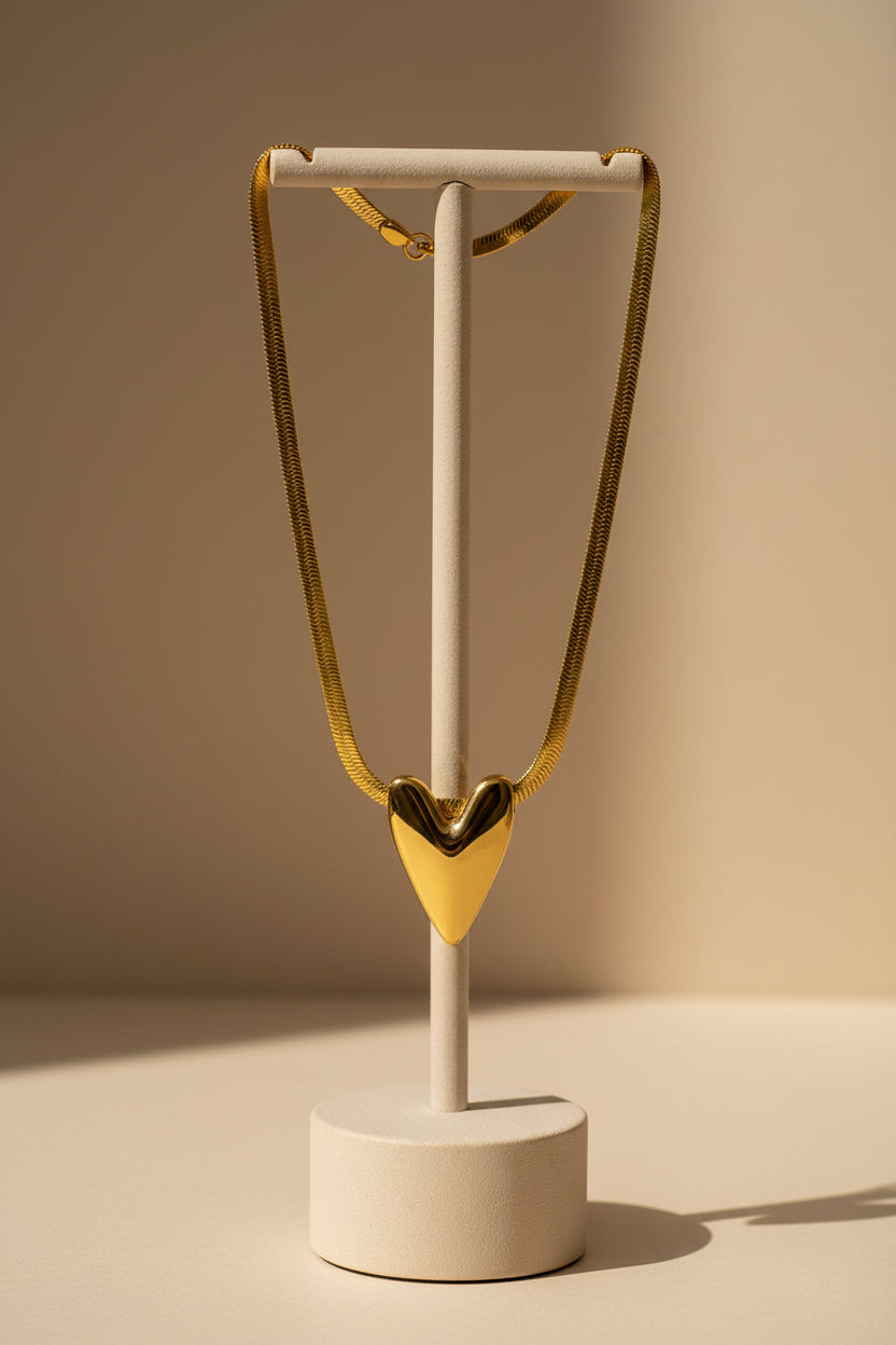 Amora Heart Pendant Necklace